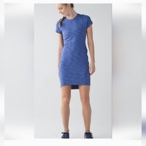 LULULEMON & GO WHERE TO HEATHERED  SHORT SLEEVE